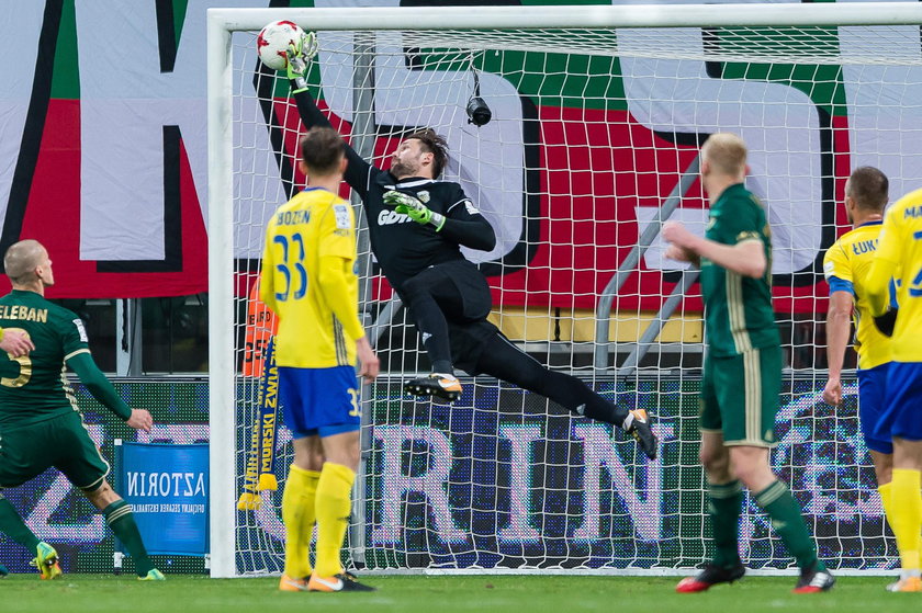 Pilka nozna. Ekstraklasa. Slask Wroclaw - Arka Gdynia. 19.11.2017