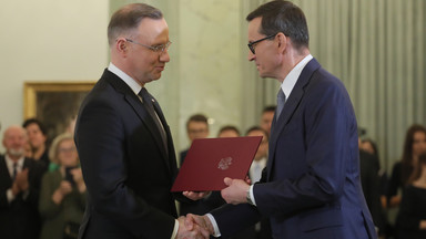 Zaprzysiężenie nowego rządu Mateusza Morawieckiego. Premier złożył przysięgę