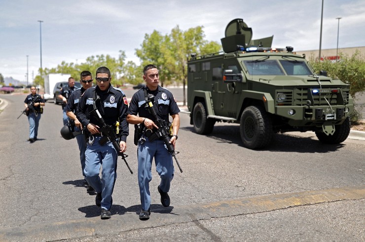 El Paso pucnjava policija SAD EPA IVAN PIERRE AGUIRRE 5