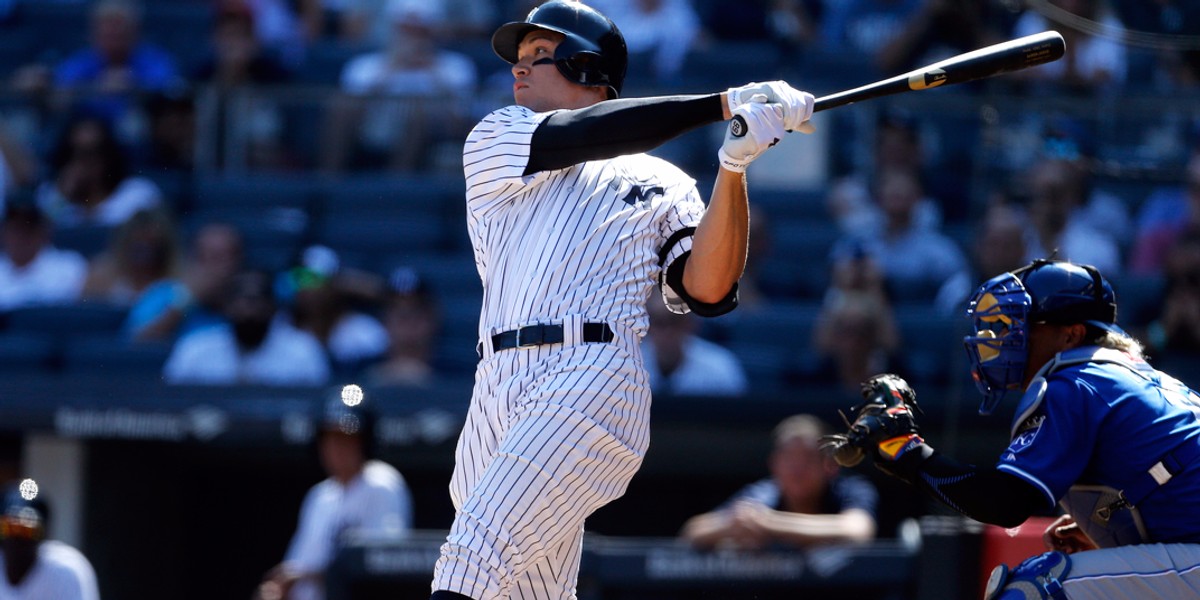 Aaron Judge hit 4 home runs in 2 days to break Mark McGwire's 30-year-old rookie record