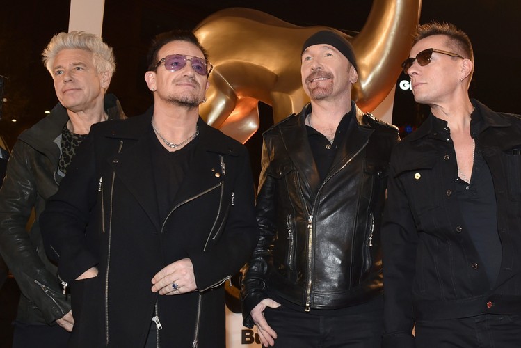 U2 na gali Bambi Awards 2014