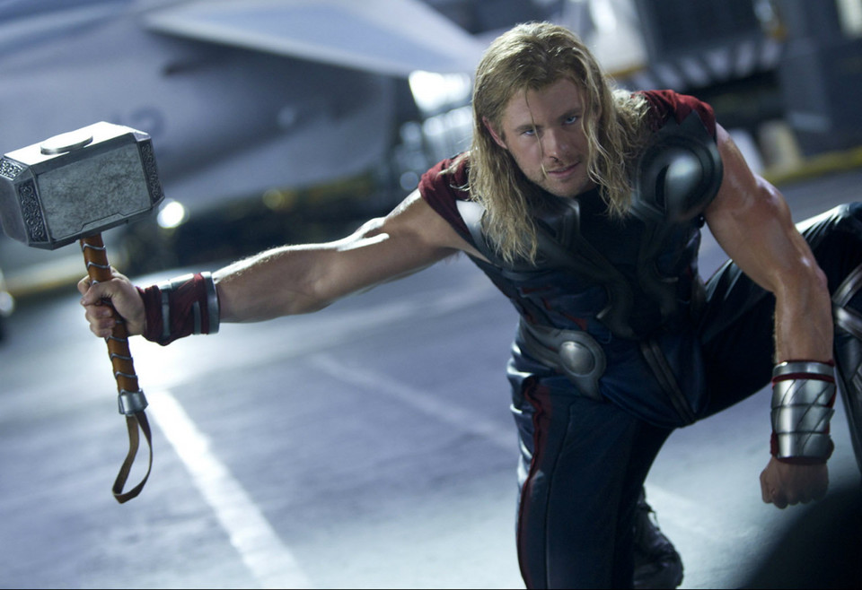 Chris Hemsworth jako Thor