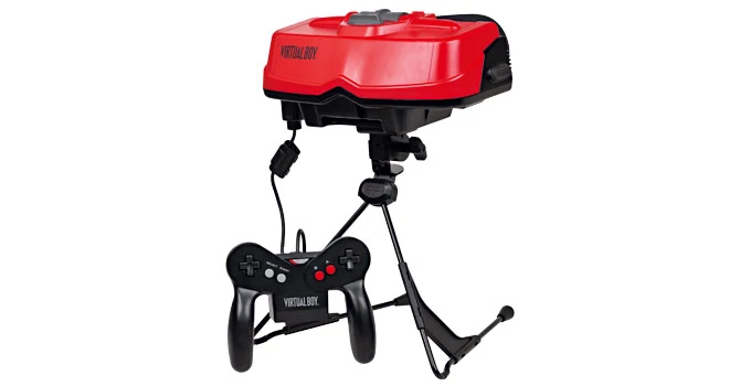 W roku 1995 firma Nintendo poniosła porażkę z powodu ograniczeń technologicznych epoki. Pomimo to Virtual Boy wykazuje duże podobieństwo do współczesnych okularów VR.