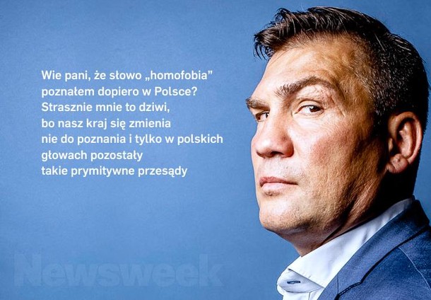 Dariusz Michalczewski dla Newsweeka