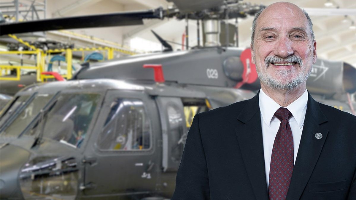 Antoni Macierewicz i helikoptery