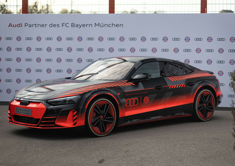 Nowe elektryczne Audi dla piłkarzy Bayernu