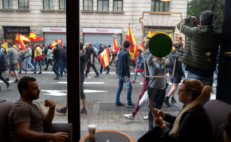 Protesty w Katalonii