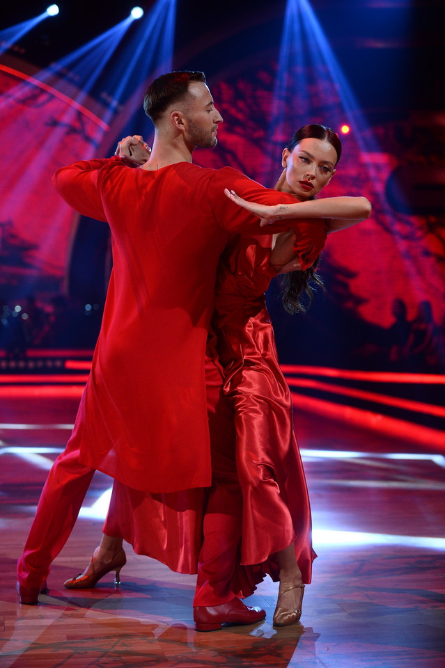 Edyta Zając i Michał Bartkiewicz w programie "Taniec z gwiazdami"