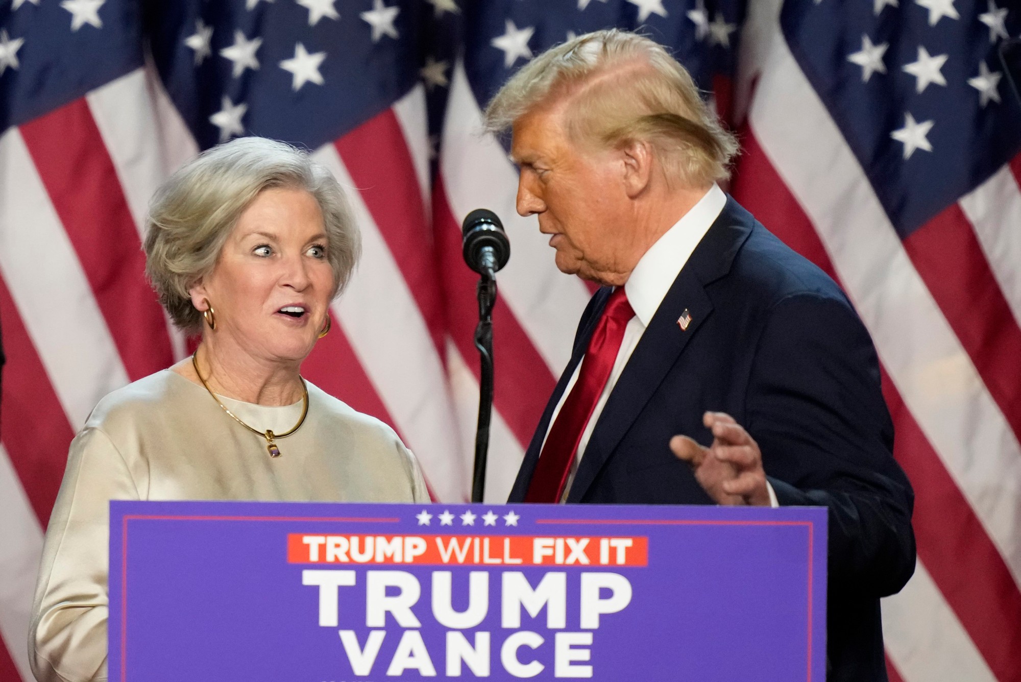 Manažérka Trumpovej prezidentskej volebnej kampane Susie Wiles.
