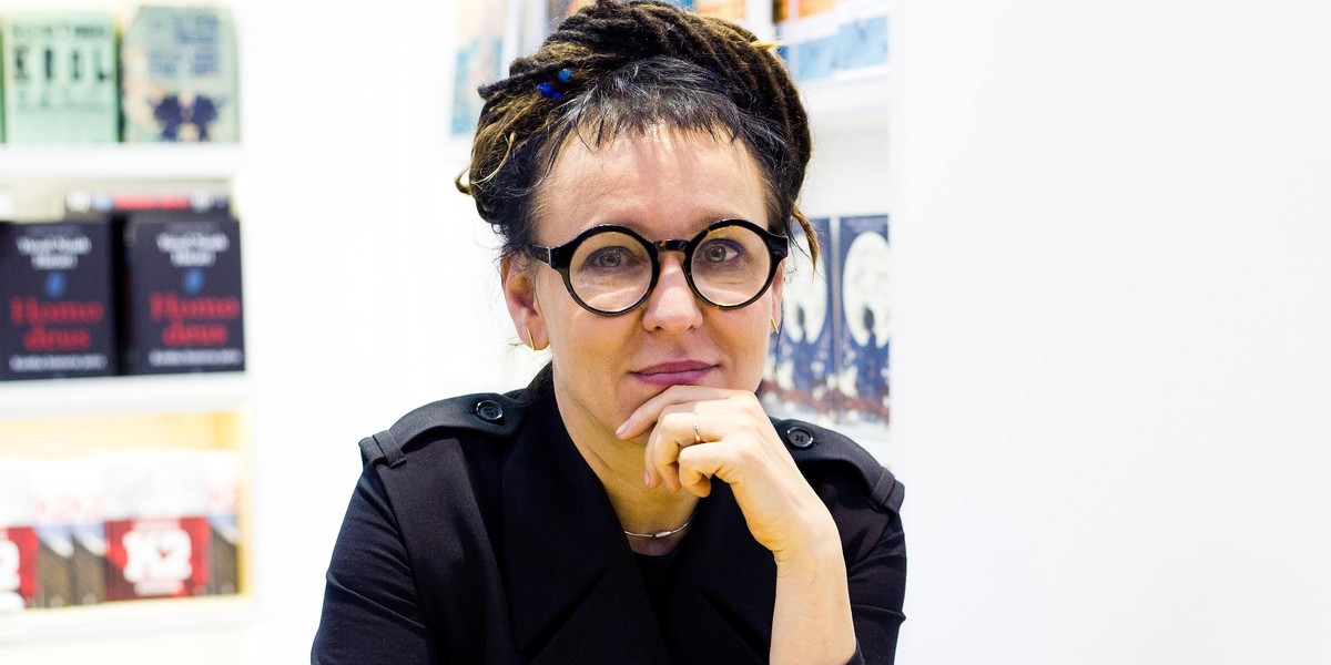 Olga Tokarczuk za karpiami