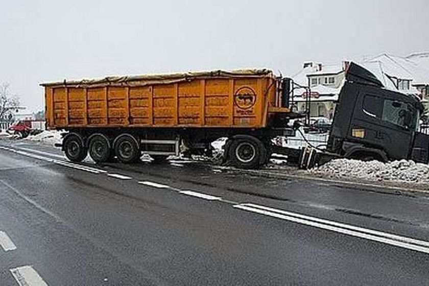 Rodzinny dramat na drodze! FOTO