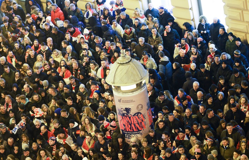 Trg bana Jelačića doček rukometaša
