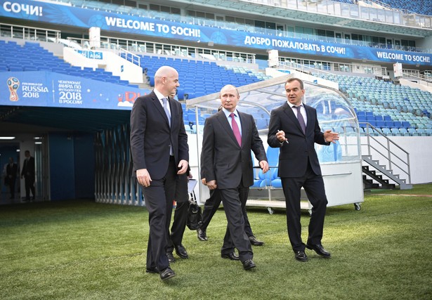 Prezydent FIFA zapewnił, że Rosja jest gotowa na mundial 2018