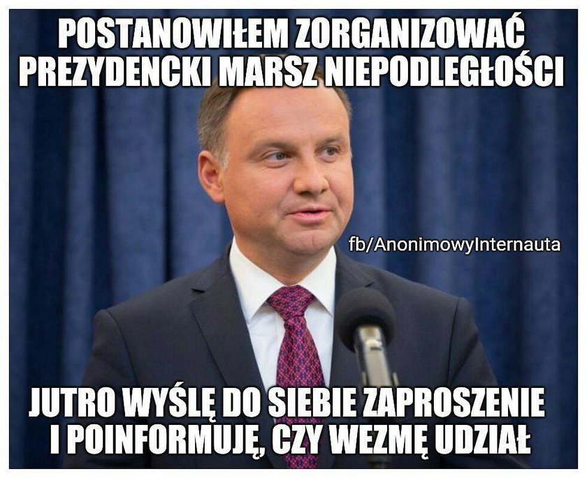 Memy z Marszu Niepodległości