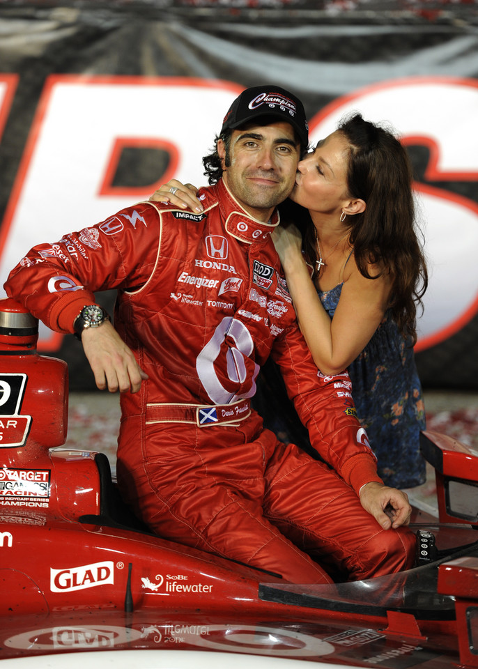  Dario Franchitti i Ashley Judd