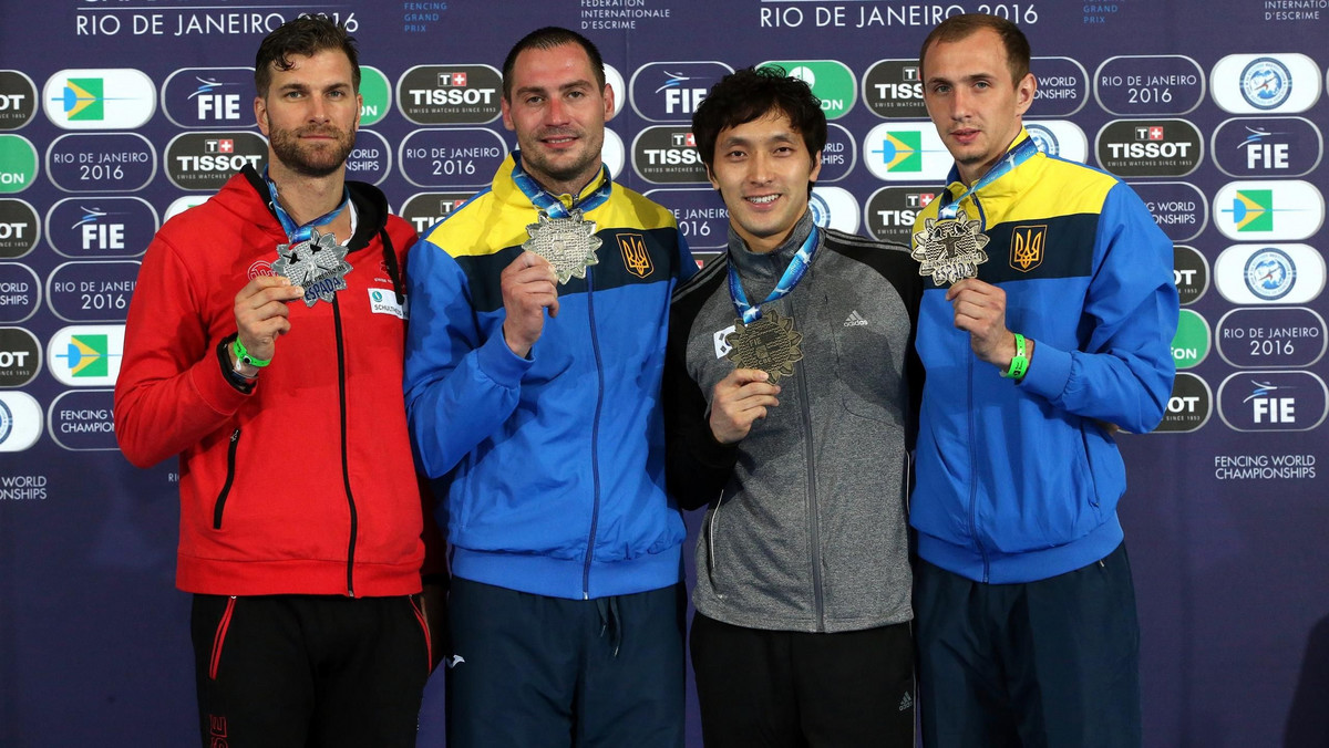 Ukraiński szpadzista Bogdan Nikishin zdobył złoto na Grand Prix w Rio de Janeiro.