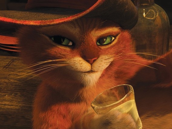 Najlepszy film animowany: 'Kot w butach'
