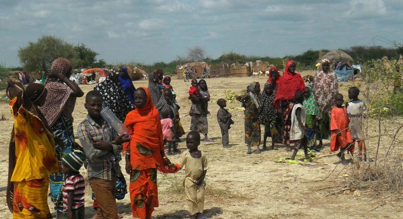 Desperate Nigerians fleeing Boko Haram arriving on deserted island in Chad