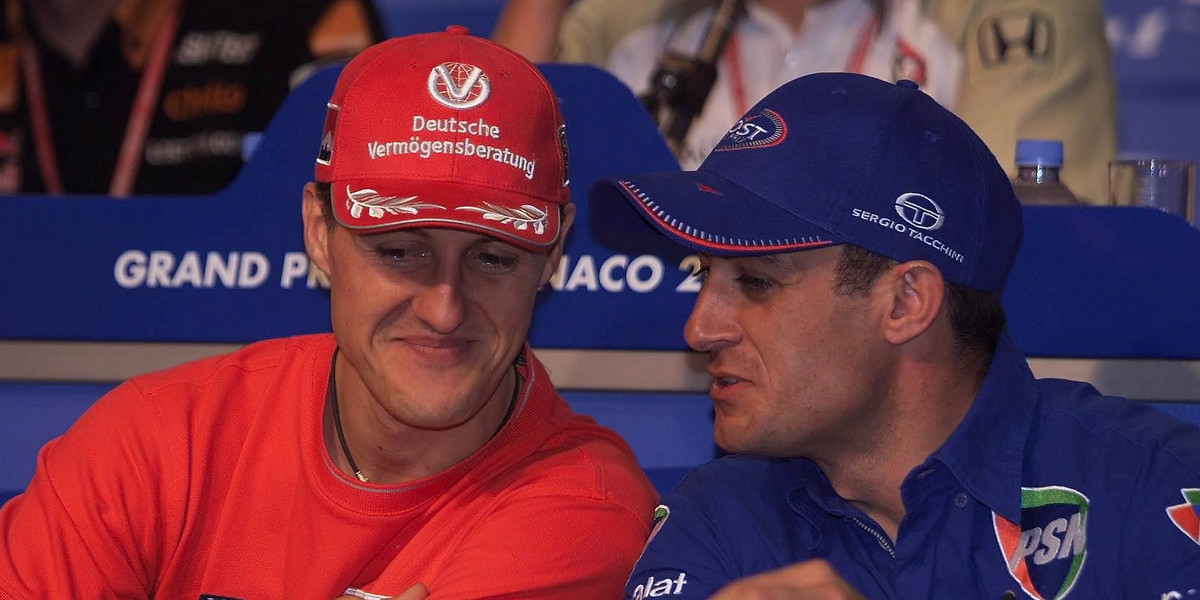 Jean Alesi, Michael Schumacher