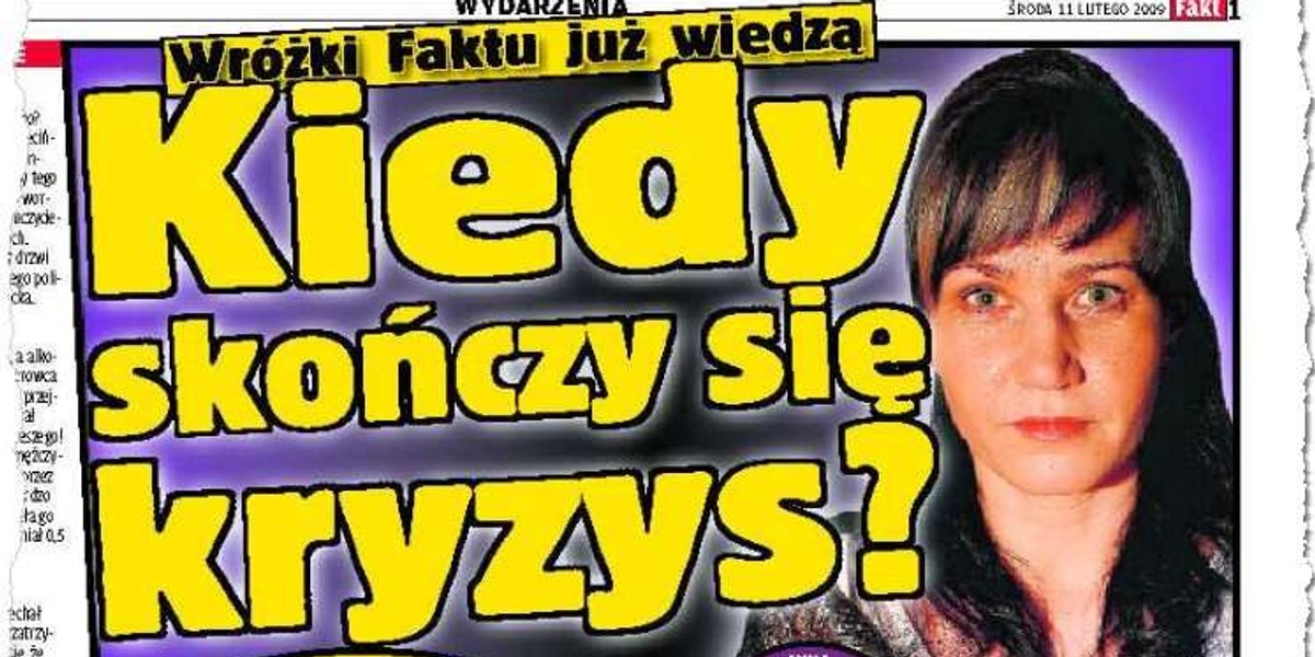 Kiedy skończy się kryzys?