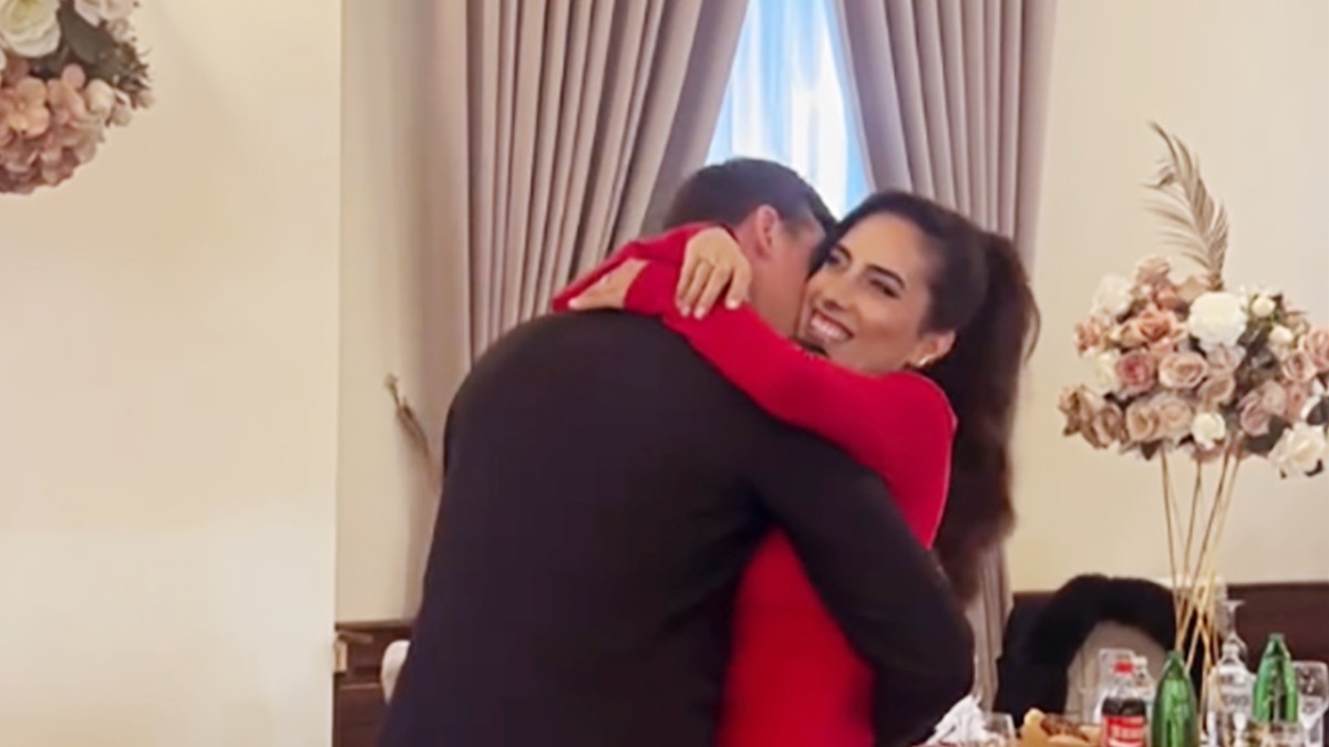 Marija Egelja sa suprugom