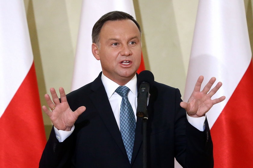 Andrzej Duda o proteście mediów. 