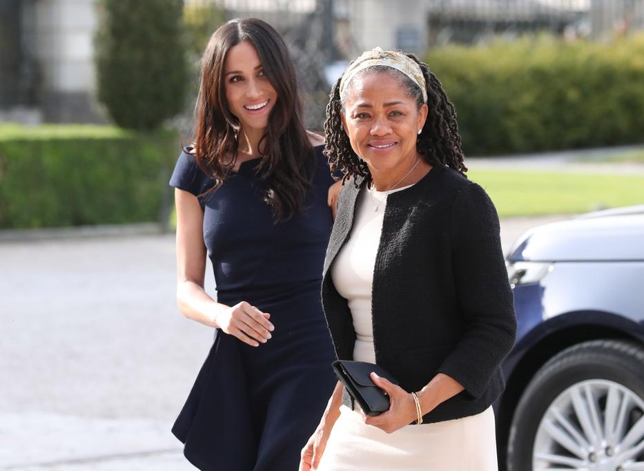 Meghan Markle és az édesanyja Fotó: Getty Images