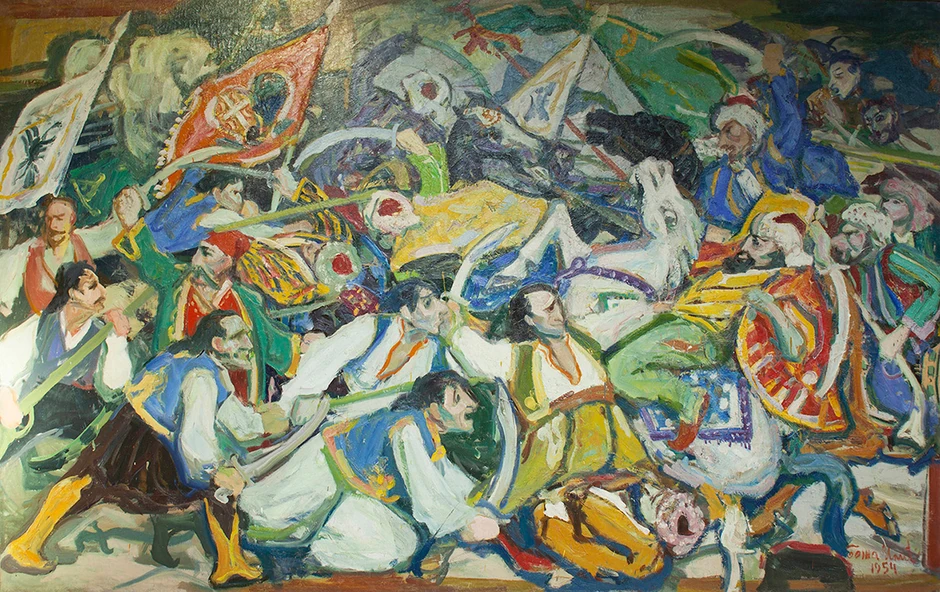 "Boj na Čegru", Boža Ilić 