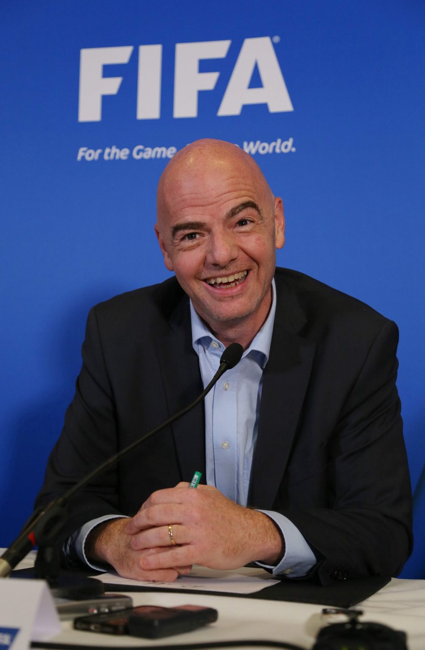 Gianni Infantino zdenerwował członka rządu RPA