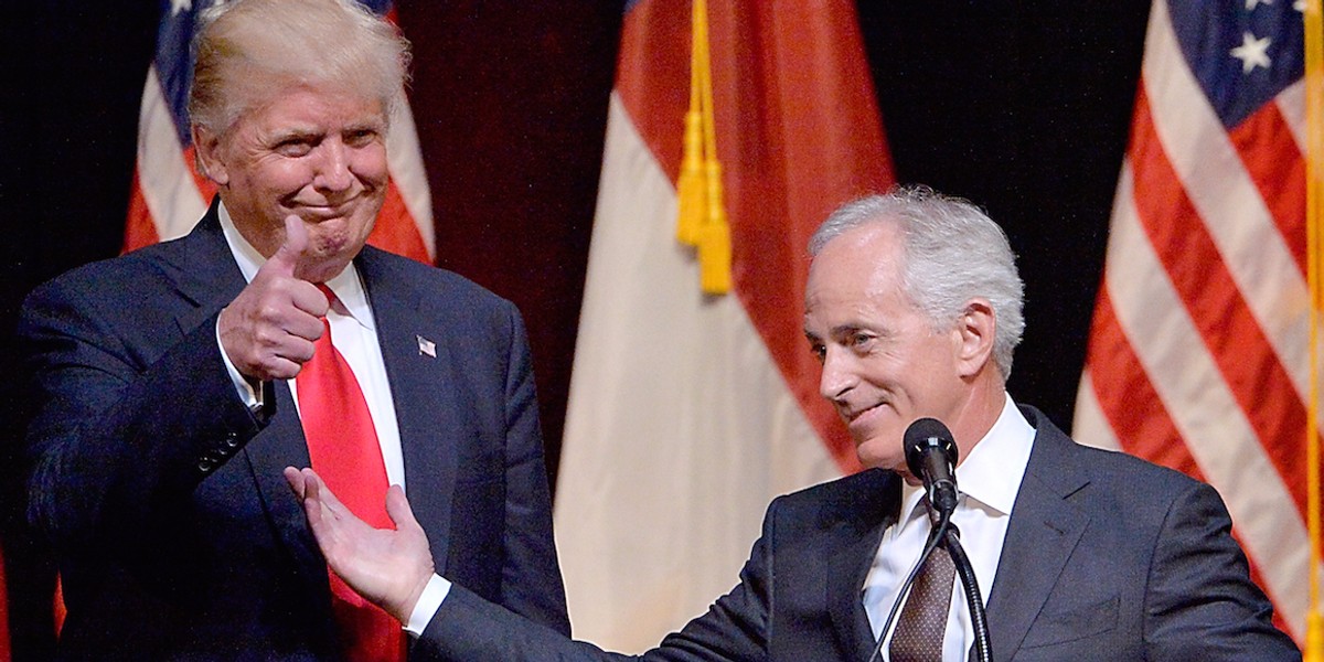 Trump's spat with Bob Corker could doom tax reform