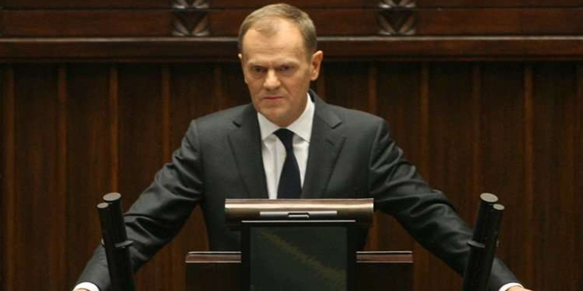 Tusk bronił Klicha