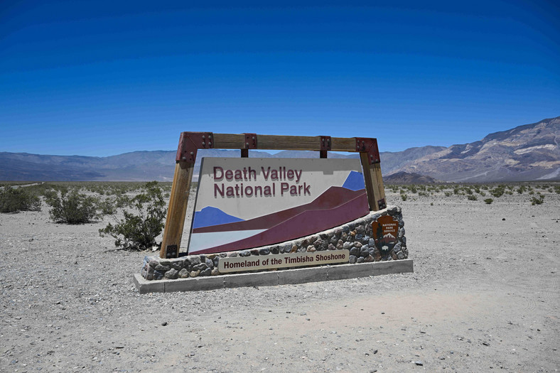Death Valley, jedno z najgorętszych miejsc na Ziemi