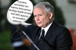 Kaczyński wprowadza stan wojenny. MEMY DNIA