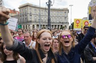 Marsz Godności-Protest Kobiet 2016 feminizm równouprawnienie prawa kobiet Warszawa