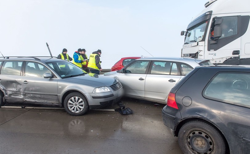Dolnośląskie. Karambol między Świdnicą a autostradą A4