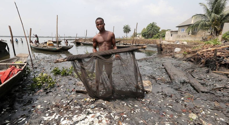 Oil spillage in Nigeria