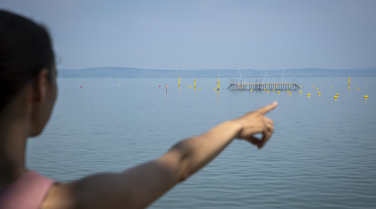 Emelkedik a Balaton vízhőmérséklete, mutatjuk, mennyit nőtt ma! / Fotó: Knap Zoltán