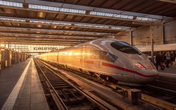 Atak w pociągu do Wiednia. Mężczyzna rzucił się z siekierą. Są ranni