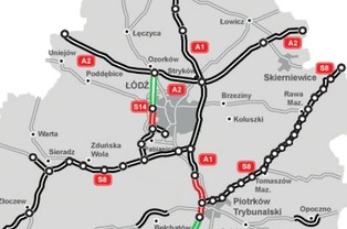 Ring autostrad wokół Łodzi coraz bliżej domknięcia. GDDKiA ogłosiła kolejny przetarg [MAPA]