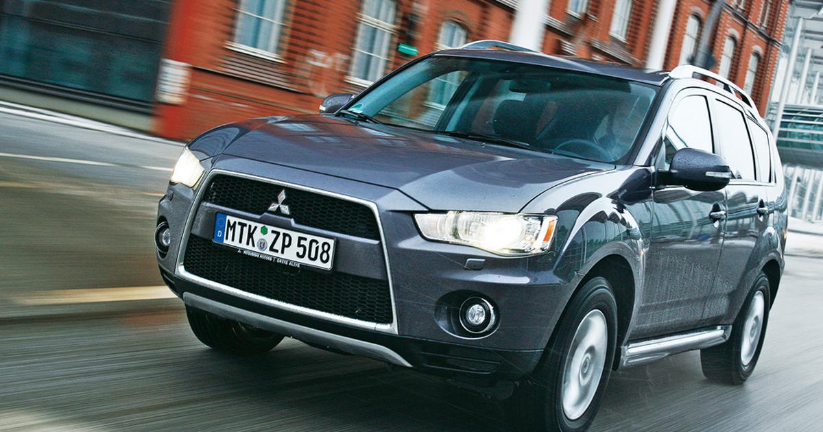 Mitsubishi Outlander Do przodu bez śladu zadyszki