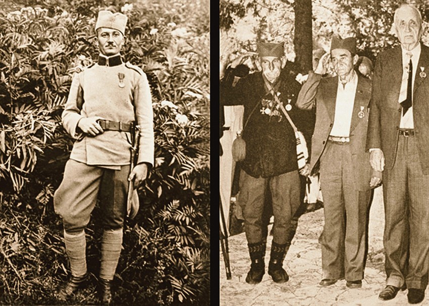 Na odsluženju vojnog roka 1928. godine kao već iskusni vojnik