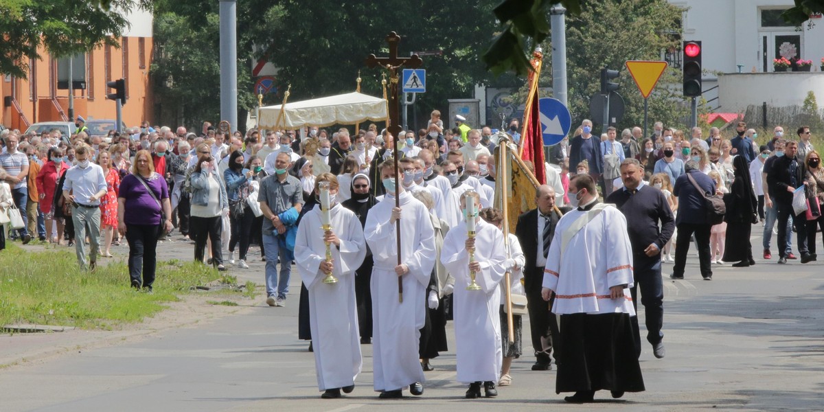 Boże Ciało w Łodzi