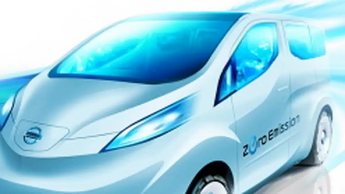 Nissan: koncepcyjny szkic dostawczego pojazdu elektrycznego