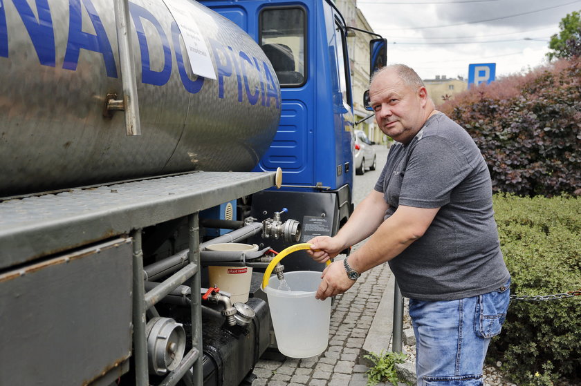 Skażona woda w Będzinie