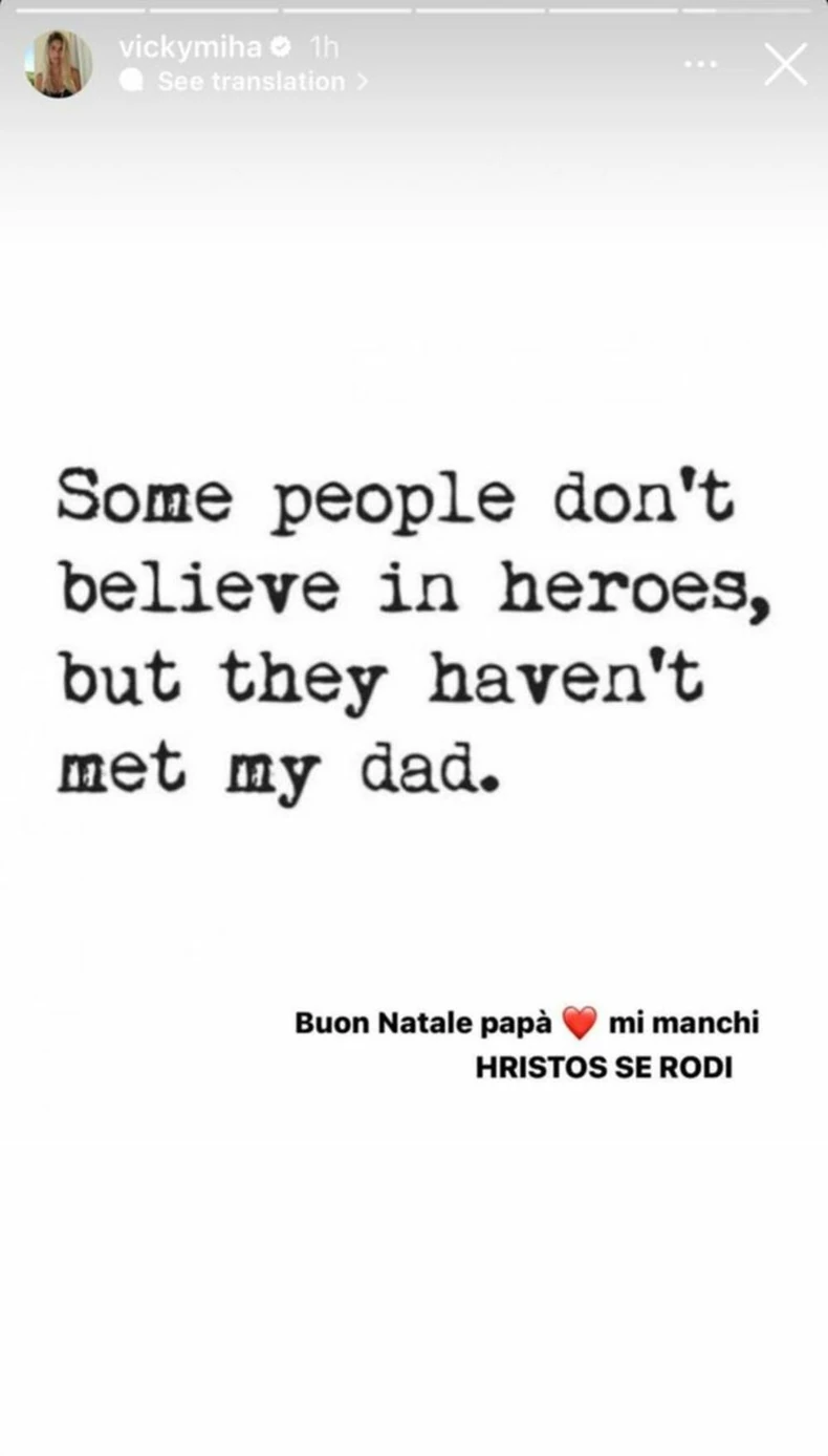 Ćerka Siniše Mihajlovića čestitala najradosniji hrišćanski praznik