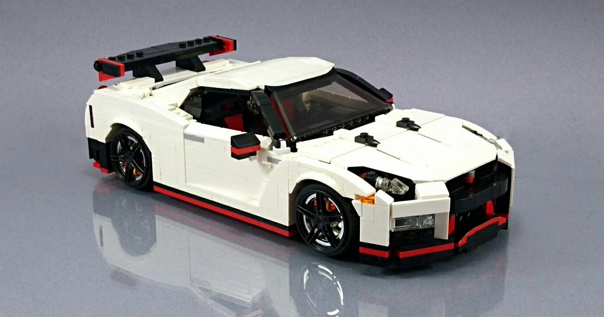 Лего ниссан gtr