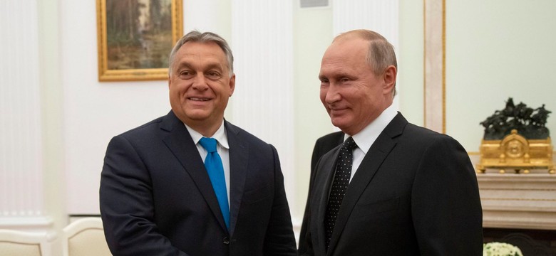 Spotkanie Putina z Orbanem. "Węgry są jednym z kluczowych partnerów Rosji w Europie"