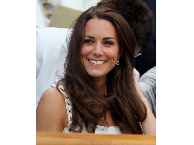 Catherine pojawiła się w bieli...