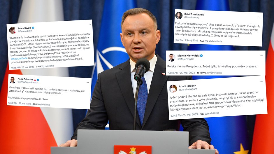 Andrzej Duda podpisze ustawę lex Tusk