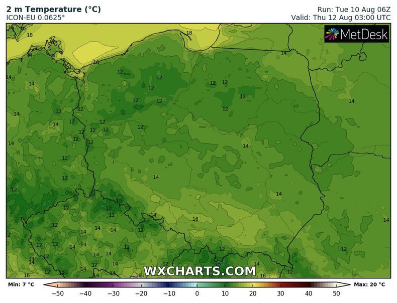 Noc ze środy na czwartek będzie chłodna